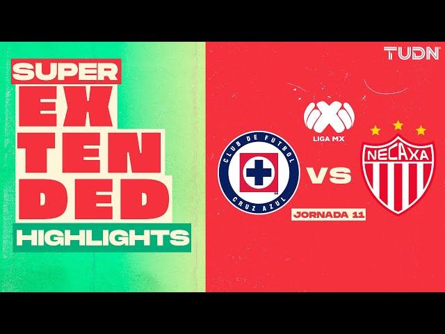 SUPER EXTENDED HIGHLIGHTS | Cruz Azul Vs Necaxa | Liga Mx -Apertura 2024 - Jornada 11 | TUDN