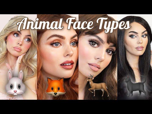 Find YOUR Animal Face Type & Best Makeup Look  ‍⬛   jackie wyers