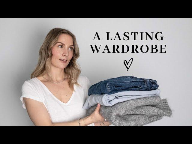 How to build a sustainable wardrobe in 2024 | A wardrobe you love