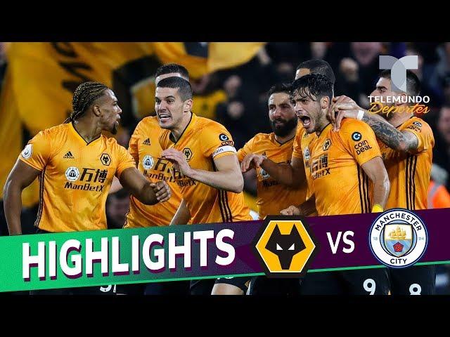 Wolverhampton vs. Manchester City: 3-2 Goals & Highlights | Premier League | Telemundo Deportes