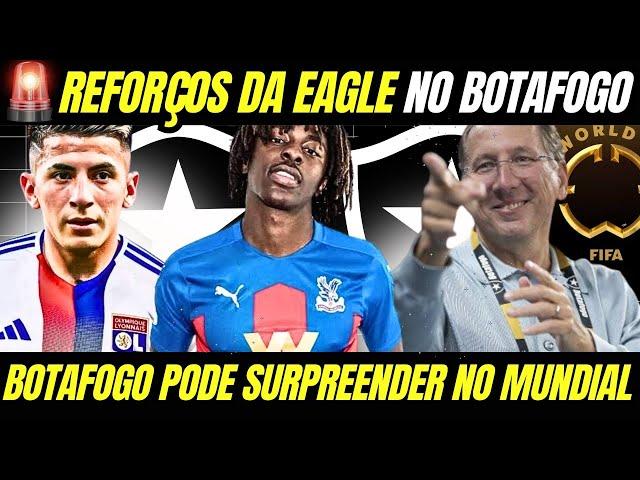 BOTAFOGO TERÁ REFORÇOS DA EAGLE PARA O SUPER MUNDIAL? VEJA A CARTA NA MANGA DE JOHN TEXTOR!