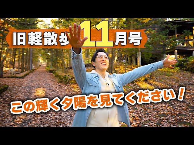 【感動の景色！！】11月上旬の旧軽井沢はどんな様子？地元民がお散歩しながら見どころを解説します！