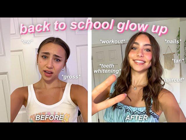 prepare with me for back to school *glow up with me*