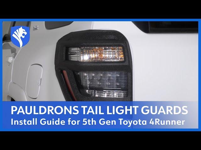 4RUNNER BEST-IN-SLOT - Pauldrons Premium Tail Light Guards for 5th Gen Toyota 4Runner | Tyger Auto