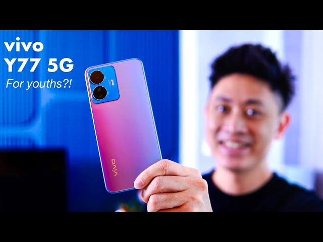 vivo Y77 5G Unboxing & Hands On: KEY FEATURES Round Up! 