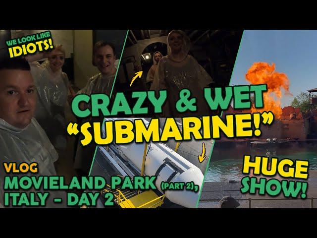 Movieland Park, Italy Vlog (Part 2) | ATTACKED by many hose pipes | Lake Garda | Day 2 | Ep79