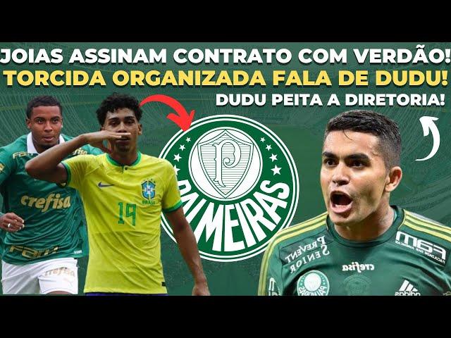 DUAS JOIAS ASSINAM CONTRATO ATÉ 2027! DUDU PEITANDO DIRETORIA E QUERENDO JOGAR MUITO! LUAN E MAIS!