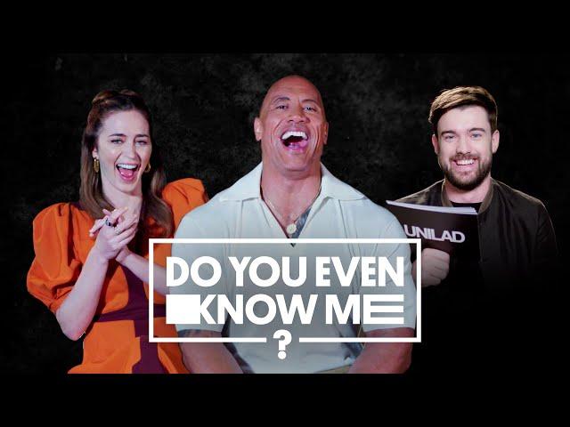 The Rock Can't Believe Emily Blunt's Phobia | Do You Even Know Me | UNILAD