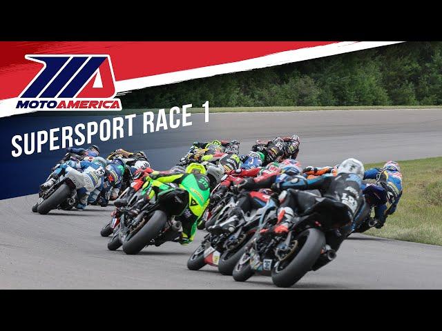 Supersport Race 1 at Brainerd 2024 - FULL RACE | MotoAmerica