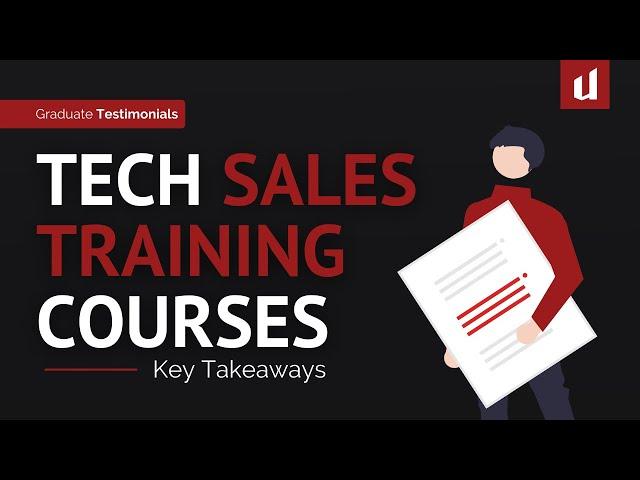 Key Takeaways From Our Tech Sales Training Courses | Sales Training | Uvaro Graduate Testimonials