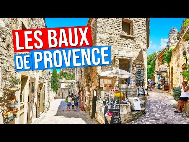 Les BAUX de PROVENCE - FRANCE (Visit of the village and the old castle in 4K)