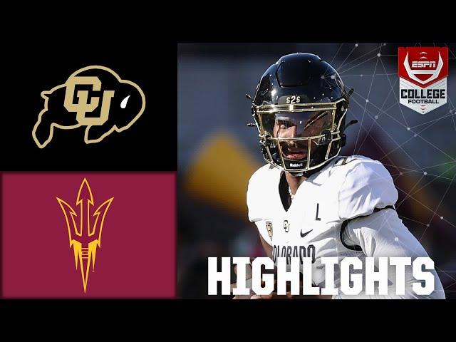 Colorado Buffaloes vs. Arizona State Sun Devils | Full Game Highlights