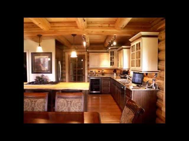 Cool Log cabin kitchen ideas