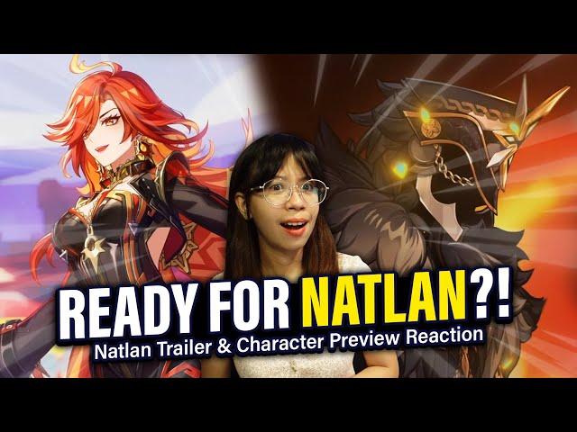 NATLAN TEASER IS FIRE! Reacting to Ignition Teaser: A Name Forged in Flames | Genshin Impact 5.0