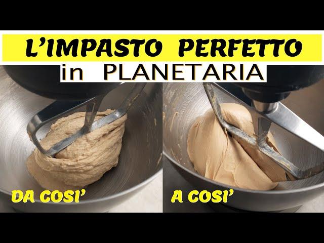 ALTA IDRATAZIONE (FACILE) con PLANETARIA - IMPASTO 85%