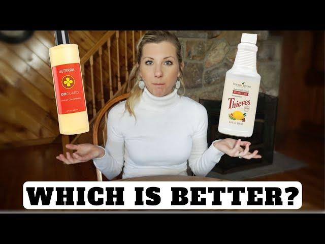 doTERRA OnGuard vs YOUNG LIVING THIEVES | UNBIASED REVIEW | NONTOXIC CLEANING | ERIN'S HOME