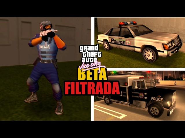 A BETA build of GTA Vice City has been LEAKED