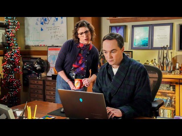 Young Sheldon 7x14 | Sheldon and Amy in Series Finale