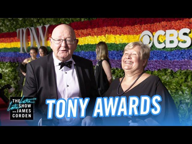 James Corden's Parents Conquer the 2019 Tony Awards