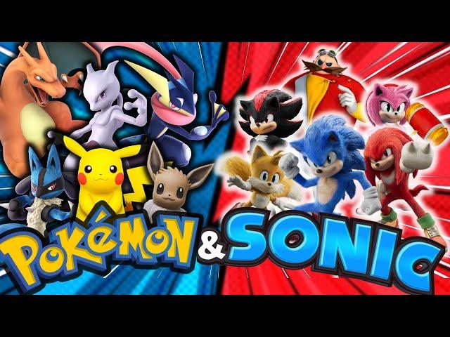 POKÉMON 🟡​ VS  SONIC TEAM FITNESS | BRAIN BREAK | Dance and exercise for kids