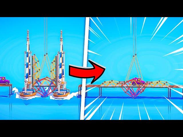 Engineering ILLEGAL bridges in Poly Bridge 3!