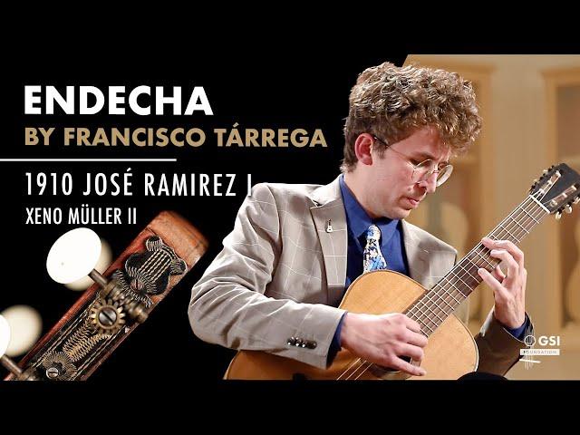 Francisco Tárrega's "Endecha" performed by Xeno Müller II on a 1910 Jose Ramirez I