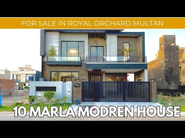 10 Marla | Ultra Luxury Modern Park Facing House | For Sale In Royal Orchard Multan | ZSB Marketing