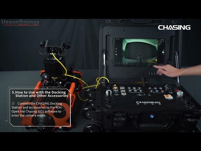 Chasing M2 Pro Underwater Drone Console