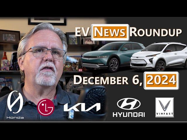 EV News Roundup: December 6, 2024 #evowners #electriccar #evcommunity