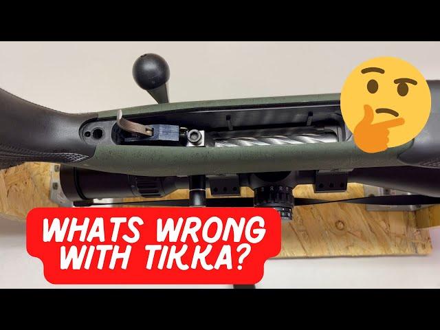 Tikka T3x SUPER VARMINT 6.5 Creedmoor Trigger Weight Adjustment Guide