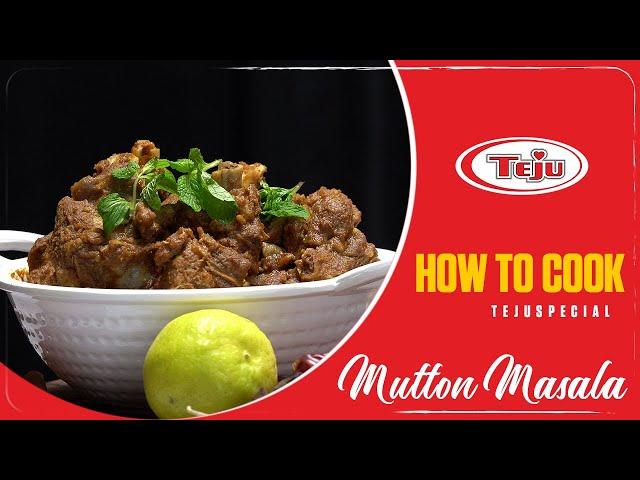 How to Cook Mutton Masala Using Teju Mutton Masala Powder | Teju masala