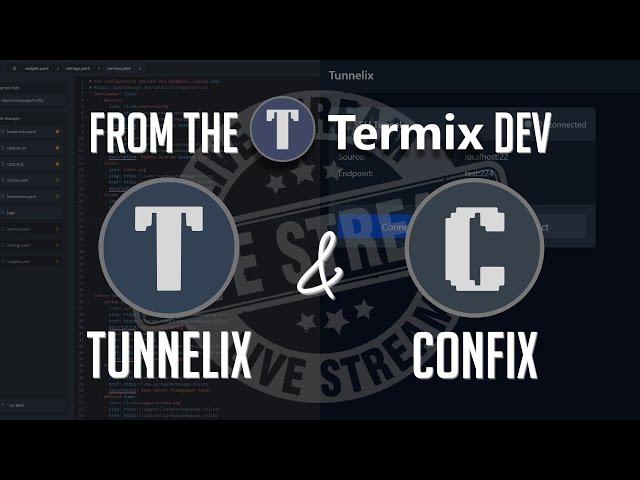 Docker Power-Ups? Tunnelix & Confix Livestream Demo