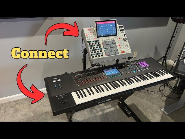How to Connect and Use The Roland Fantom EX & MPC X SE