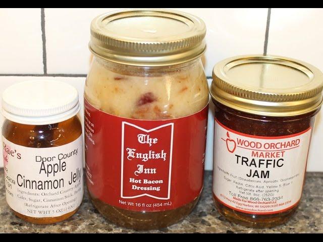 Sammi Rae’s Apple Cinnamon Jelly, The English Inn Hot Bacon Dressing, Wood Orchard Traffic Jam