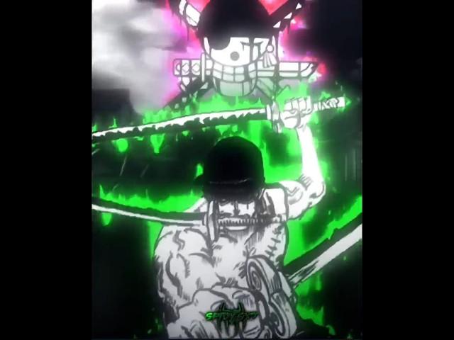 ZORO - DOMAIN EXPANSION | SPIDY GX7 | #anime #edit #zoro #onepiece #shorts