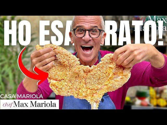 COTOLETTA ALLA MILANESE GIGANTE !!! Ricetta di Chef Max Mariola