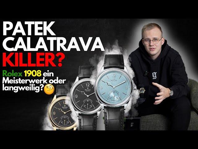 Beste Dresswatch auf dem Markt?! Rolex 1908 Ref. 52508 - Patek Calatrava Killer? Ehrliches Review