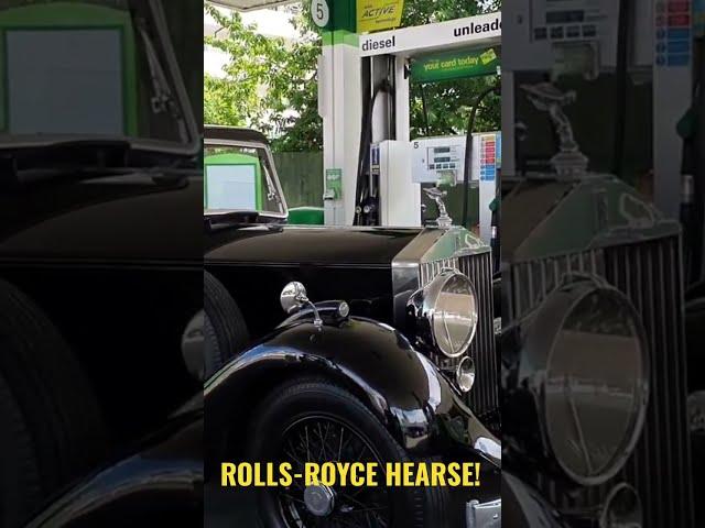 Car Spotting Rolls-Royce Hearse! #cars #shorts