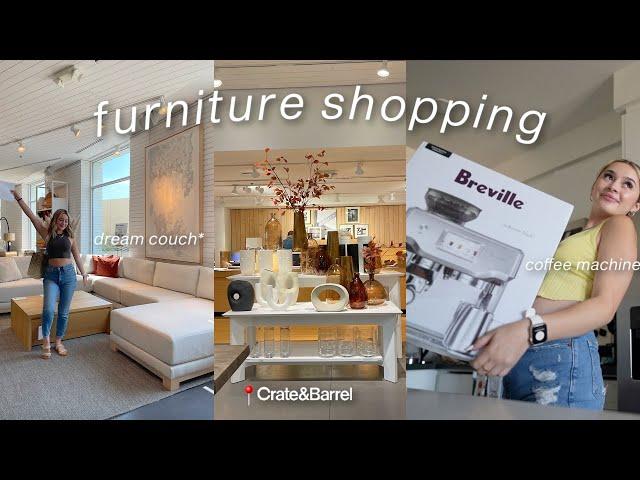 FURNITURE SHOPPING FOR MY NEW HOUSE *vlog/haul*