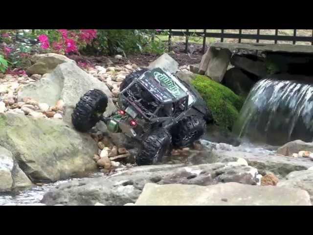 Axial Wraith Tipped Over and was Flooded