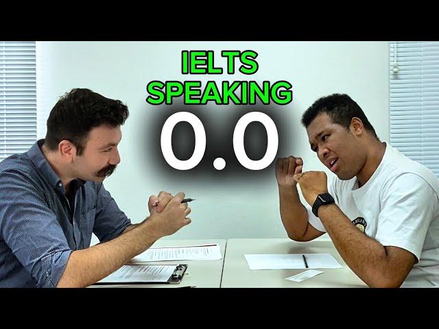 IELTS Speaking Band 0.0 | Can't Communicate Man