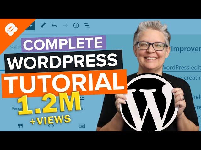  WordPress Tutorial - How to Make a WordPress Website for Beginners 