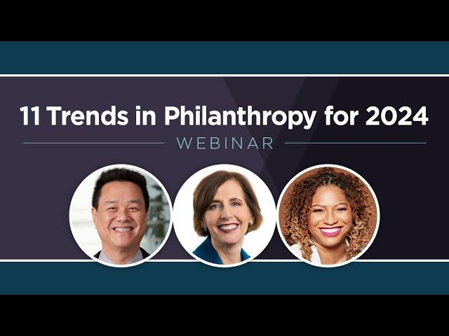 11 Trends in Philanthropy for 2024