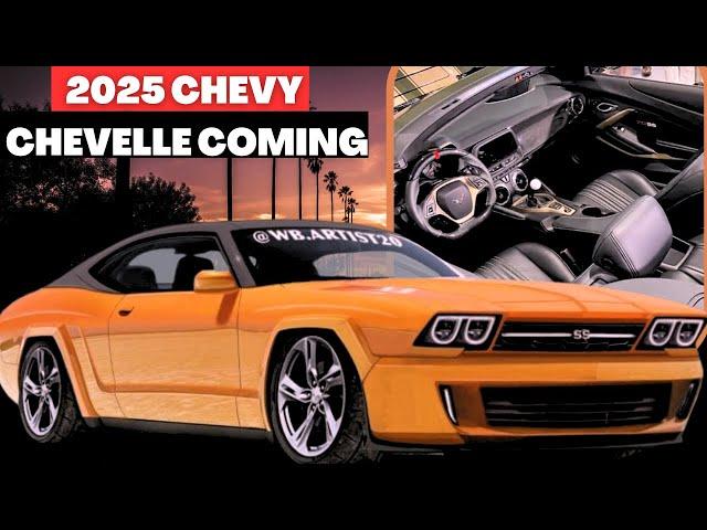 NEW 2025 Chevy Chevelle ss release date - New Information !