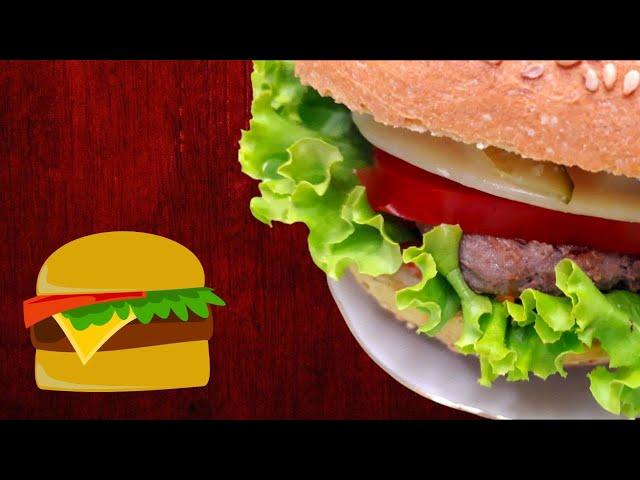 Сочный, сытный и очень вкусный домашний бургер!