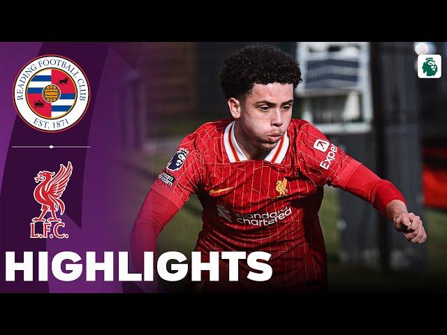 Liverpool vs Reading | U21 Premier League 2 | Highlights 30-11-2024