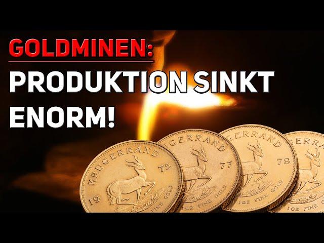 Goldproduktion: das sieht nicht gut aus!