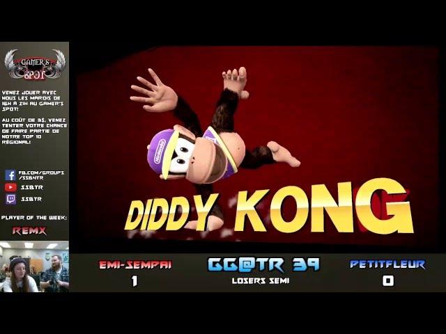 GG@TR 39 - PetitFleur [Diddy Kong] vs Emi-Senpai [Diddy Kong]