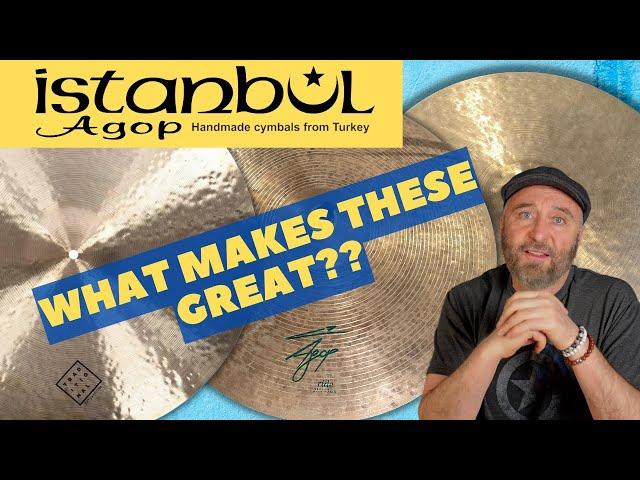 Agop Istanbul Cymbals - Traditional Jazz,, 30th Anniversary & Signature Rides! History and demo