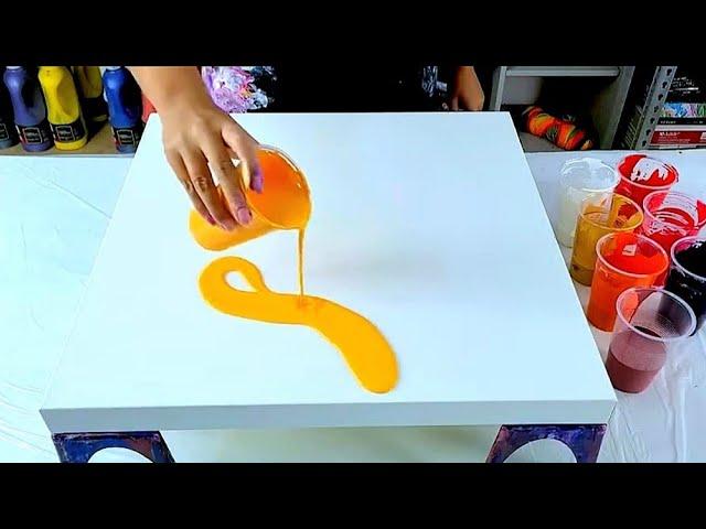 Don't Be Afraid of Yellow! - Make Beautiful Acrylic Paintings with Liquid Paint - Acrylic Pouring